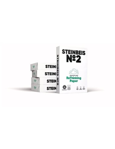 PAPEL A4 STEINBEIS Nº2 80g 500h - Pack de 5 unidades